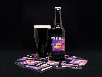 soolster's stout beer craftbeer design graphicdesign hongkong label photoshop print stout