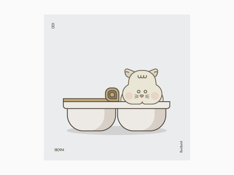 Day1 animation chracter gif gif animation hamster illustration