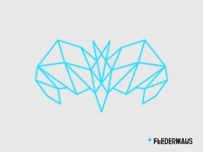 Fledermaus bat design graphic design illustration vector vector artwork wireframe