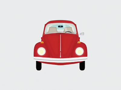 Beetle beetle car colorful design graphic design illustration poster vector vector artwork