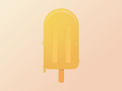 Summer Lolly food fresh hydrate ice cream ice lolly illustration melt melting popsicle summer sweet treat