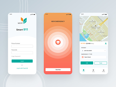 Smart 911 - Emergency App Design