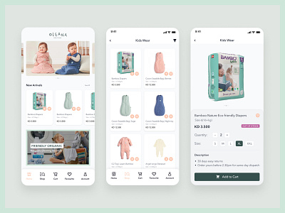 Ecommerce App Design app design app ui design buy categories discount e commerce ecommerce figma kids app mobile app mobile design order page play app product page purchase shop page store app store design ui ux