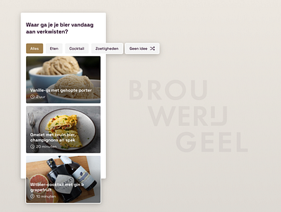 Brouwerij Geel — Beer Recipes 🍻 beer brouwerij geel ui