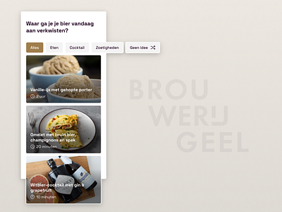 Brouwerij Geel — Beer Recipes 🍻