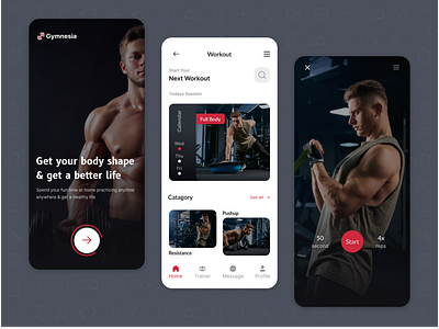 Fitness Mobile App 💪