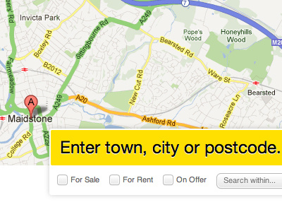 Location Search... form map search