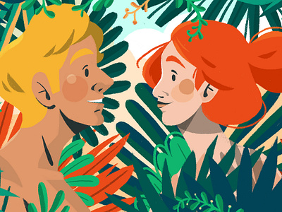 Adam And Eve Designs Themes Templates And Downloadable Graphic Elements On Dribbble