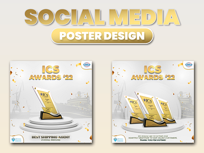 Social Media Poster Design | Instagram | Facebook | LinkedIn branding design digital digital marketing events facebook graphic design illustration instagram linkedin square typography