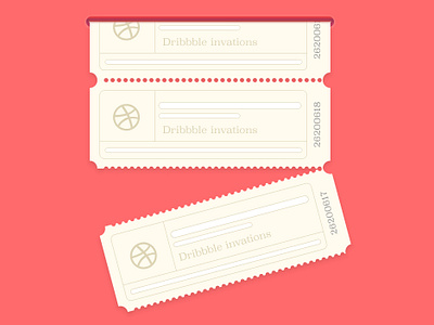 Giveaway! art director giveway invitation invite ticket ui ux