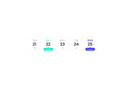 Minimal Calender Modul  #1