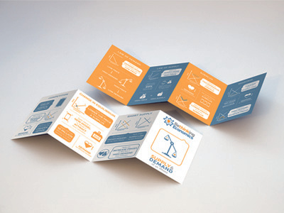Rethinking Economics Pocket Guide brochure design print design