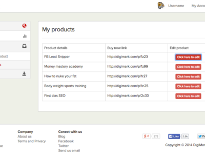 digimark my product webapp webdesign website