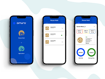 App for water motor controller device