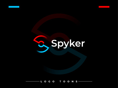 S letter logo design
