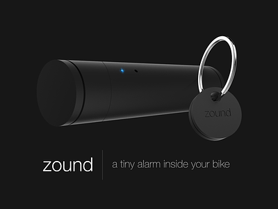 A tiny alarm inside your bike 3d alarm aláez bike dani design keyshot render zound