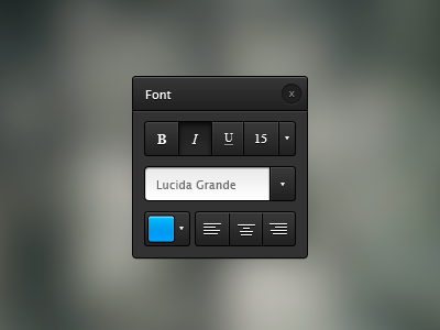 Fonts Window UI v2 interface mac psd ui window
