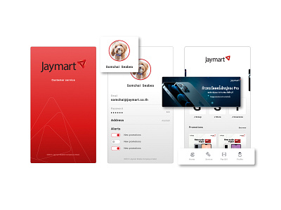 Redesign Jaymart app app app design