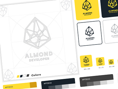 Redesign ALMOND almonddigitalgroup logo logodesign