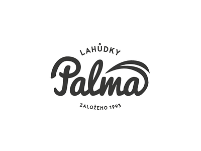 Lahůdky Palma branding logo