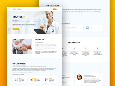 Trazeppmedical health medical ui uiux ux web webdesign
