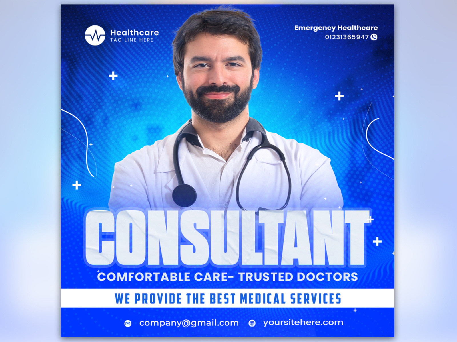 health care post Design by designbaji [ID 6648750 on Dribbble