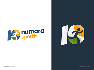 10 Numara Sportif - Logo 10 brand icon identy logo number sport ten
