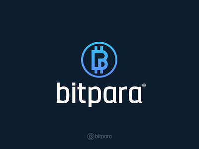 Bitpara - Logo b bitcoin brand mark branding chain ethereum icon logo logo design p