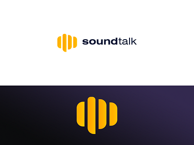 Soundtalk Logo brand comment logo mark music single song sound soundtrack talk