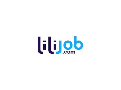 Lilijob.com branding job logo logo design logotype typography wordmark