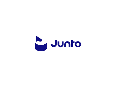 Junto - Marketing Agency agency branding junto letter j logo logo design logotype marketing negative space shadow volume web marketing