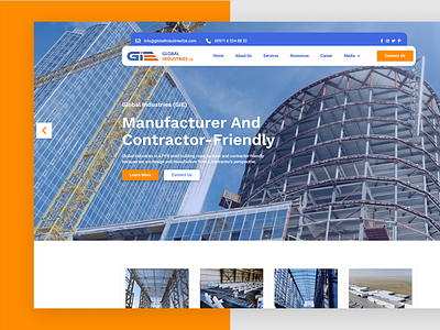 Steel Industries Website Design & Development