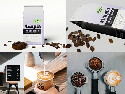 Timpla branding coffee design packaging design