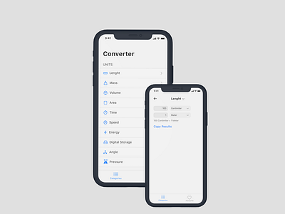 Converter for IOS design ios ui ux