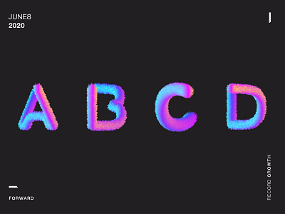 字母 c4d design ui