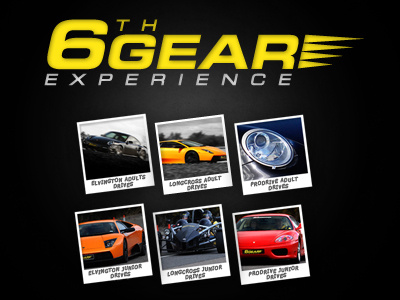 6th Gear Experience graphic design photography web design