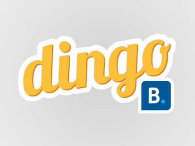 Dingo logo sticker