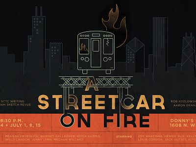 A Streetcar On Fire