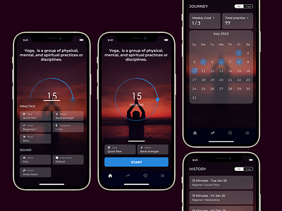 Daily UI Challenge #9 Yoga