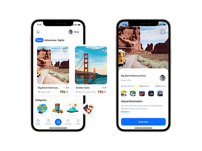 Daily UI Challenge #11 Travel App