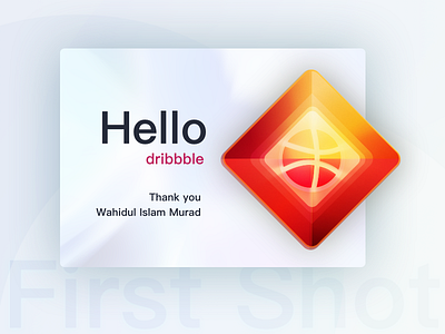 First Shot design dribbble firstshot graphic invite ruby