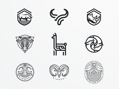 ANIMAL CHARACTER LOGOS