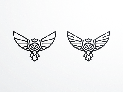 Falcon Vol.3 - Which one? Left or Right? abstract animal bird branding business clothing company eagle falcon fashion geometric icon identity illustration lineart logo logos mark monoline vector
