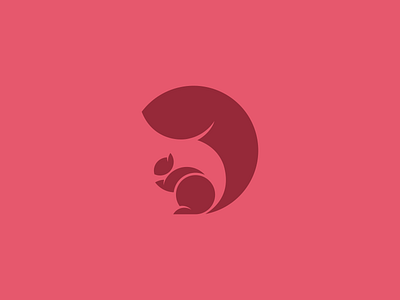 Squirrel brand identity circle forsale graphicdesign icon logo simple logo squirrel