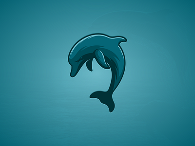 Dolphin artwork brand identity coreldraw creative dolphin forsale graphic design illustrator logo photoshop