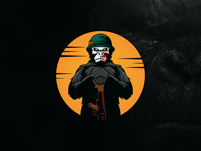 Gorilla Soldier Zombie