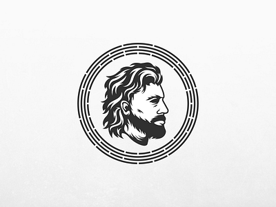 Men's Beard artwork beard brand identity coreldraw creative graphic design illustrator logo mens photoshop tshirt vintage