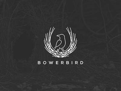 Bowerbird 2 artwork bird bowerbird brand identity coreldraw creative graphic design icon illustrator logo photoshop tshirt