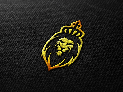 Lion King abstract artwork brand identity coreldraw creative esport graphic design illustrator king lion logo photoshop