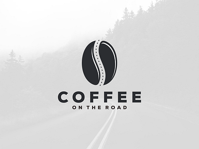 Coffee On The Road artismdesign artwork brandidentity coffee graphic design illustrator logo logodesign negative space road